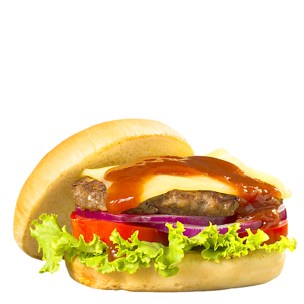 Jugosa carne 100% Angus de 150 grs bañada con nuestra deliciosa salsa ahumada BBQ y queso manchego.
